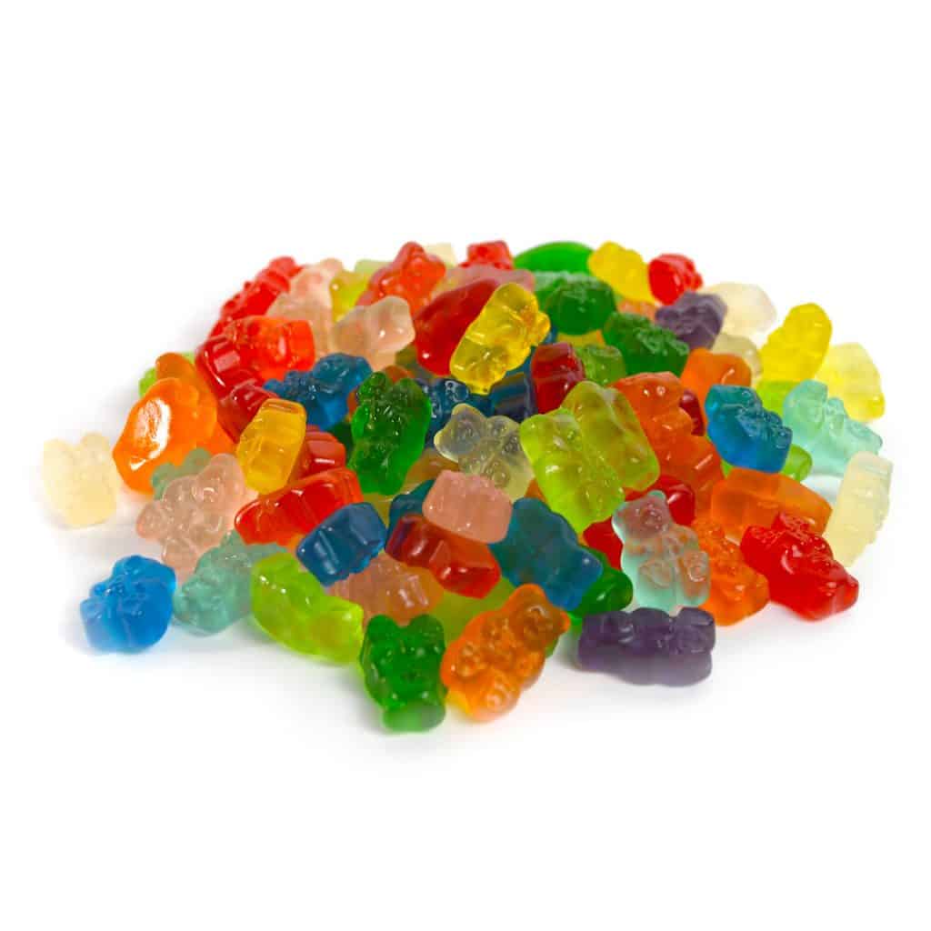 12 Flavors Gummy Bears Candy by the pound | LorentaNuts.com