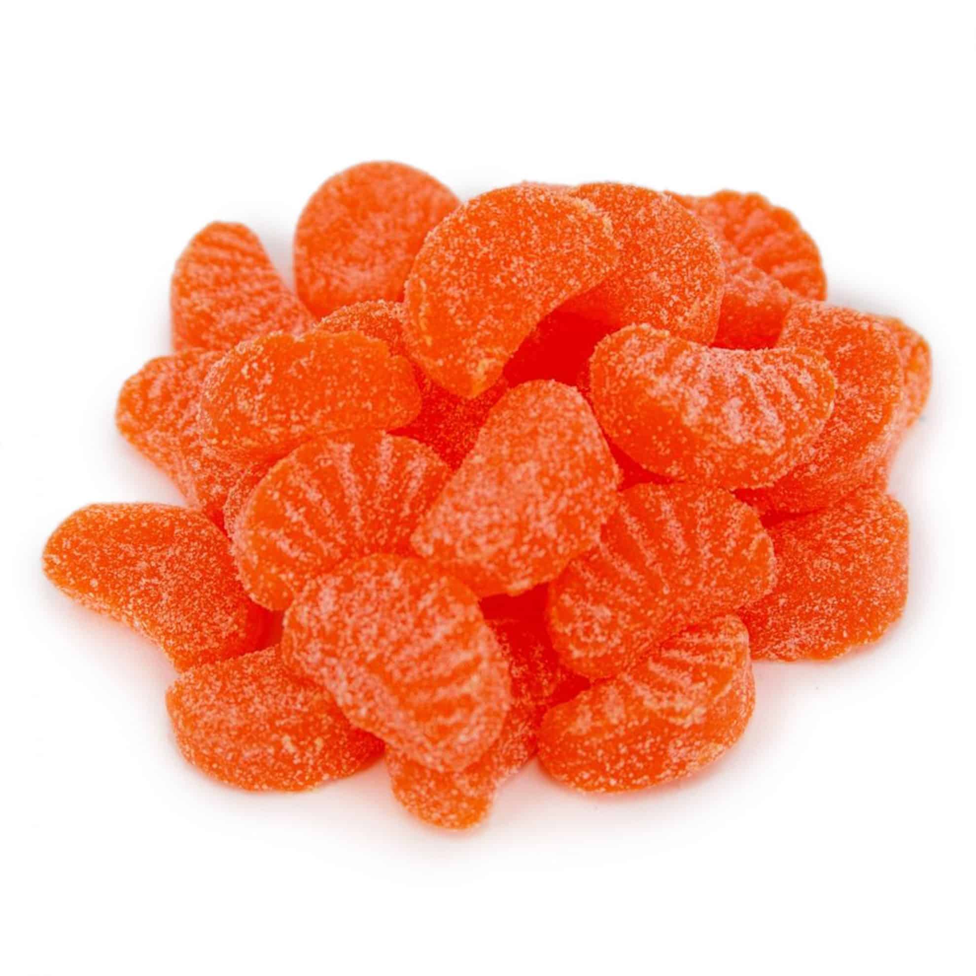 Orange Fruit Slices Candy with Big Fruit Flavor | LorentaNuts.com