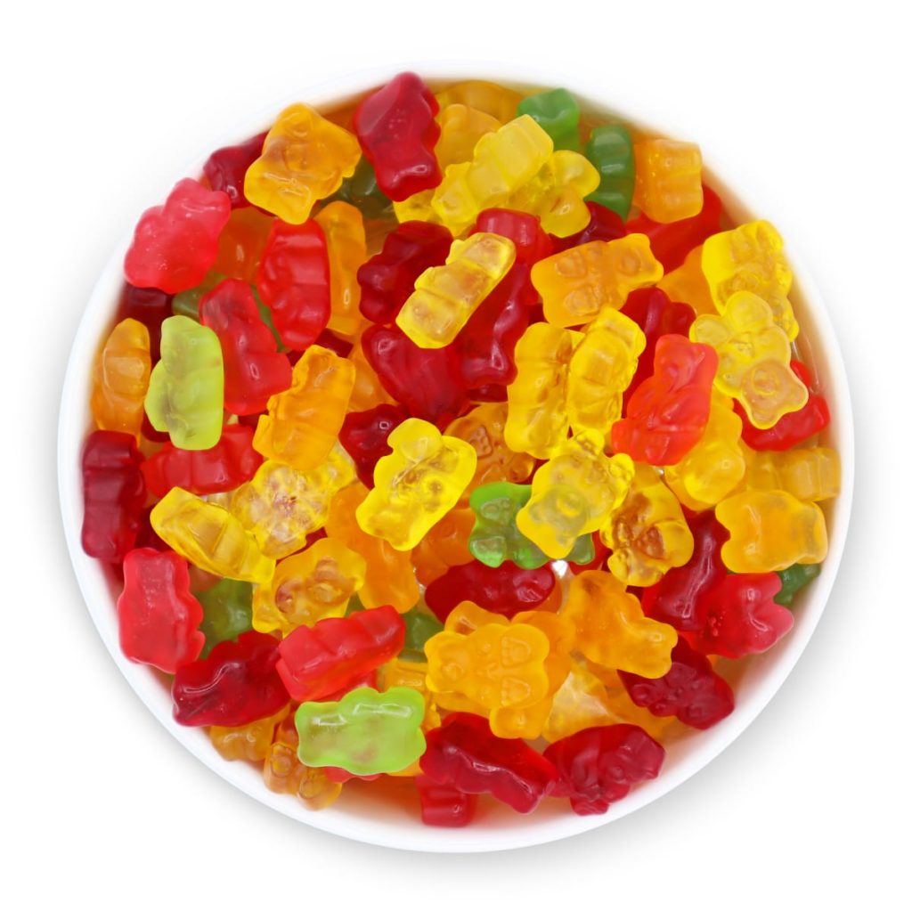 5 Natural Flavor Gummy Bears   LorentaNutscom