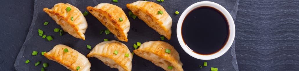 Airfryer Crispy Walnut Gyoza Recipe - 5 steps | LorentaNuts.com