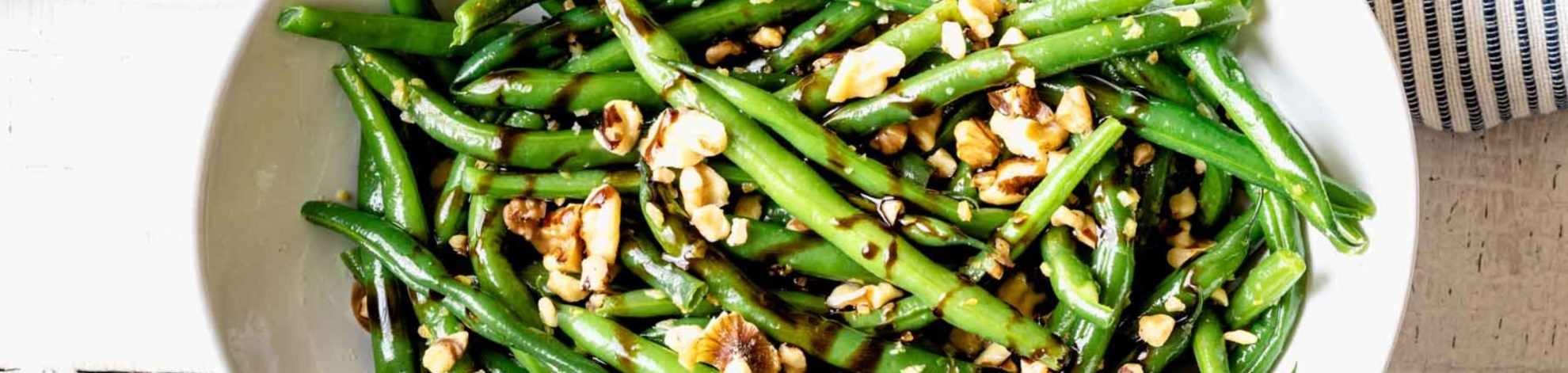 Balsamic Green Beans With Walnuts Recipe Lorentanuts Com