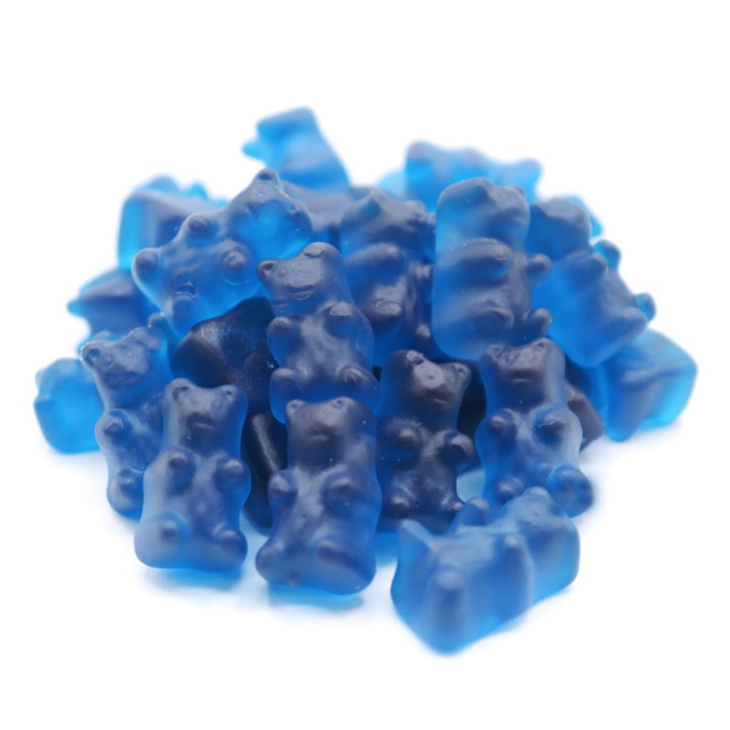 Blue Raspberry Gummy Bears By The Pound Or In Bulk 1412