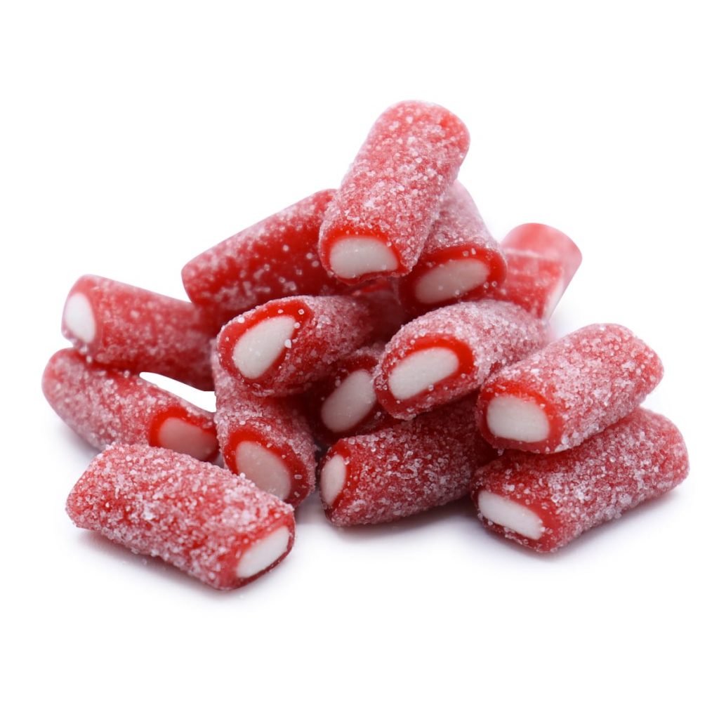 Sour Strawberry Pencil Bites Snack And Go | LorentaNuts.com