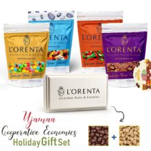 Ujamaa Cooperative Economics Holiday Gift Sets www.lorentanuts.com 